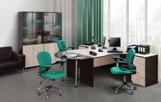 Референт 7 Венге/Дуб молочный Референт 7 Венге/Дуб молочный Набор