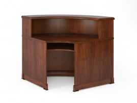 NEW INTER IN RE U2 Орех NEW INTER IN RE U2 Орех Угловая секция стола для приемной